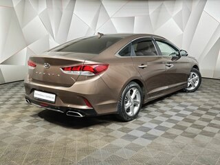 2017 Hyundai Sonata VII (LF) Рестайлинг, коричневый, 1659000 рублей, вид 2
