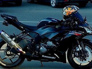 2020 Kawasaki ZX-6 Ninja, чёрный, 1150000 рублей, вид 1