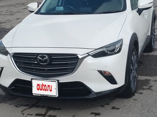 2018 Mazda CX-3 I Рестайлинг, белый, 1640000 рублей, вид 2