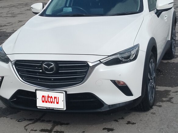 2018 Mazda CX-3 I Рестайлинг, белый, 1640000 рублей - вид 1