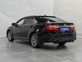 2012 Toyota Camry VII (XV50), чёрный, 1550000 рублей, вид 3