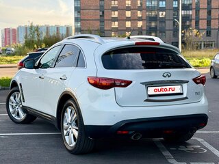 2013 Infiniti FX37 II (S51) Рестайлинг, белый, 1915000 рублей, вид 5