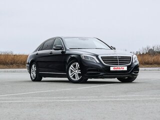 2016 Mercedes-Benz S-Класс 400 Long VI (W222, C217), чёрный, 3100000 рублей, вид 2