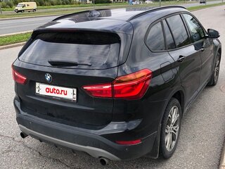 2017 BMW X1 20i xDrive II (F48), чёрный, 2950000 рублей, вид 3