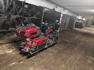 2012 Harley-Davidson Electra Glide, красный, 1150000 рублей, вид 3
