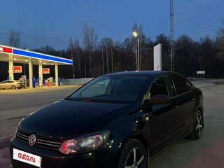 2014 Volkswagen Polo V, чёрный, 550000 рублей, вид 1