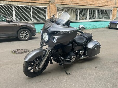 2018 Indian Chieftain, серый, 1270000 рублей, вид 2