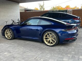 2020 Porsche 911 Carrera VIII (992), синий, 11300000 рублей, вид 4