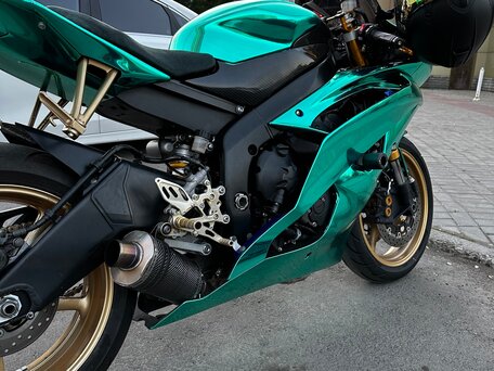 2008 Yamaha YZF-R6, зелёный, 700000 рублей, вид 5