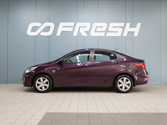 2012 Hyundai Solaris I, фиолетовый - вид 5