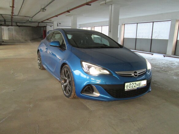 2013 Opel Astra OPC J, синий - вид 2