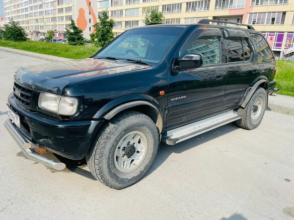 1998 Isuzu Wizard II, чёрный, 620000 рублей