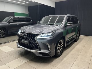 2020 Lexus LX 570 III Рестайлинг 2, серый, 13500000 рублей, вид 3