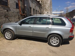 2008 Volvo XC90 I Рестайлинг, серебристый, 950000 рублей, вид 3