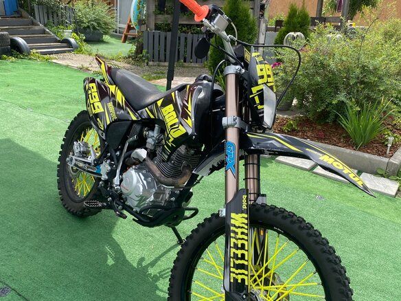 2024 Motoland XR250, чёрный, 120000 рублей