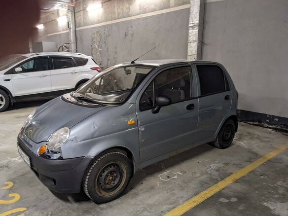 2013 Daewoo Matiz I Рестайлинг, серый, 180000 рублей - вид 4