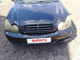 2005 Hyundai Sonata IV (EF) Рестайлинг, чёрный, 300000 рублей, вид 1