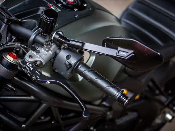 2013 Ducati Monster 1100, зелёный - вид 6