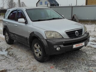 2002 Kia Sorento 4-speed I, серебристый, 570000 рублей, вид 2