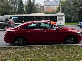 2016 Mercedes-Benz CLA 200 I (C117, X117), красный, 1700000 рублей, вид 5