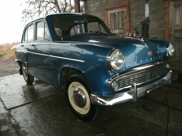 1963 Москвич 403, голубой - вид 4