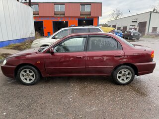 2006 Kia Spectra I Рестайлинг 2, красный, 160000 рублей, вид 3