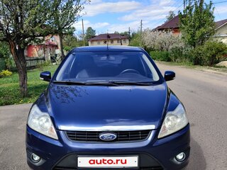 2009 Ford Focus II Рестайлинг, синий, 610000 рублей, вид 2