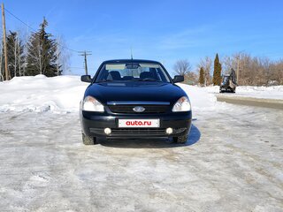 2011 Lada (ВАЗ) Priora I, чёрный, 600000 рублей, вид 1