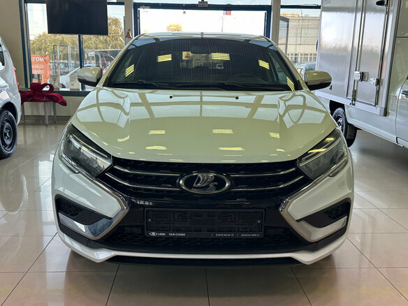2023 Lada (ВАЗ) Vesta I Рестайлинг (NG), белый, 1035000 рублей - вид 1