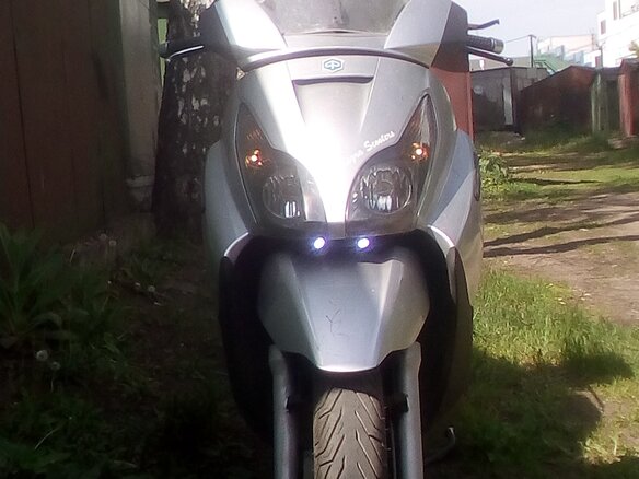 2009 Piaggio X7, серебристый, 150000 рублей - вид 19