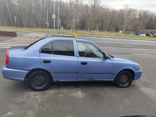 2004 Hyundai Accent ТагАЗ II, фиолетовый, 240000 рублей, вид 4