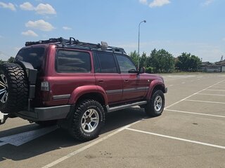 1997 Toyota Land Cruiser 80 Series Рестайлинг, красный, 2400000 рублей, вид 5