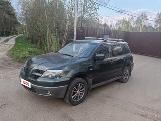 2002 Mitsubishi Outlander I, зелёный, 650000 рублей, вид 3