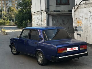 2007 Lada (ВАЗ) 2107, синий, 65000 рублей, вид 4