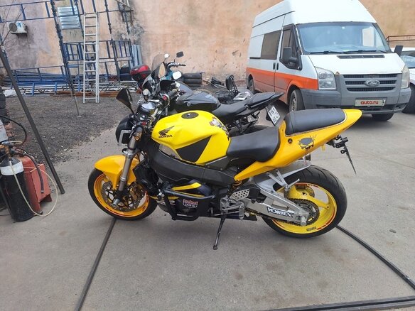 2002 Honda CBR 954RR Fireblade, жёлтый, 530000 рублей - вид 3
