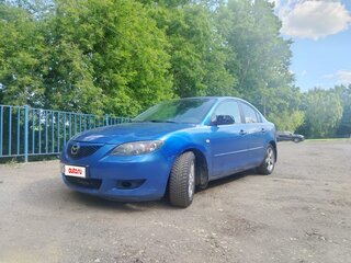 2006 Mazda 3 I (BK), синий, 300000 рублей, вид 4