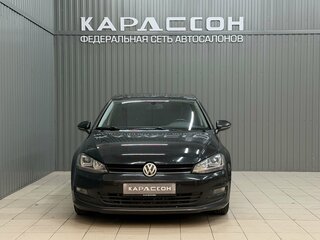 2013 Volkswagen Golf VII, чёрный, 835000 рублей, вид 3