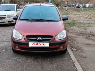 2009 Hyundai Getz I Рестайлинг, красный, 520000 рублей, вид 1