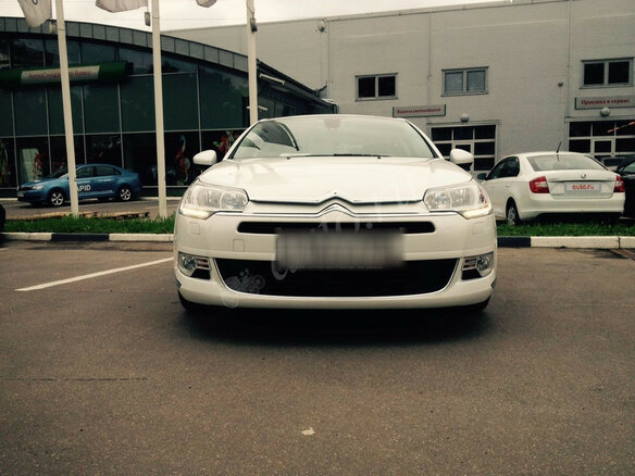 2013 Citroen C5 II, белый - вид 3