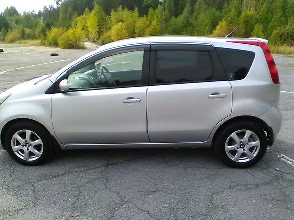2010 Nissan Note I Рестайлинг, серый, 505000 рублей - вид 12