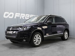 2014 Volkswagen Touareg II, чёрный, 2145000 рублей, вид 1