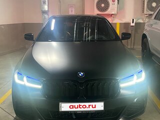 2021 BMW 5 серии 530d VII (G30/G31/G38) Рестайлинг, чёрный, 5500000 рублей, вид 2