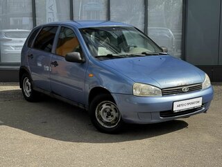 2007 Lada (ВАЗ) Kalina I, синий, 149000 рублей, вид 3