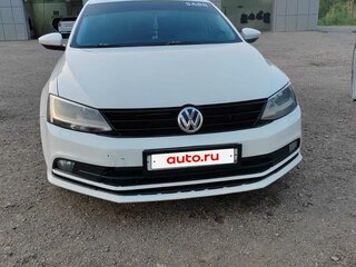 2015 Volkswagen Jetta VI Рестайлинг, белый, 1050000 рублей, вид 1