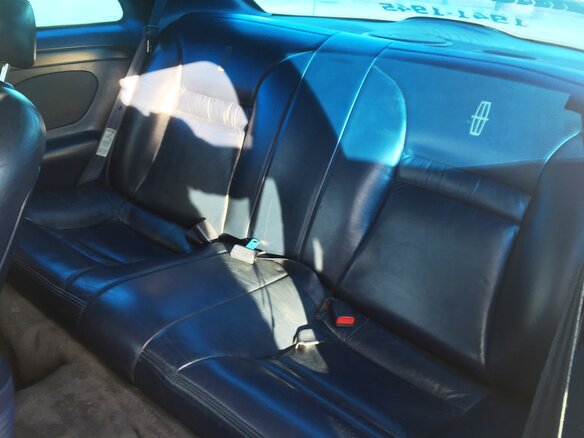 1993 Lincoln Mark VIII I, голубой - вид 8