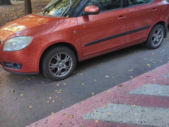 2007 Skoda Fabia II, коричневый, 510000 рублей - вид 5