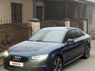 2017 Audi A4 V (B9), синий, 3100000 рублей, вид 1