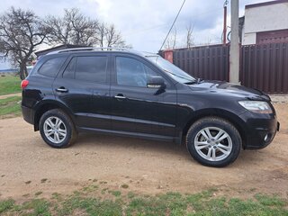 2010 Hyundai Santa Fe II Рестайлинг, чёрный, 1150000 рублей, вид 2
