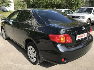 2008 Toyota Corolla X (E140, E150), чёрный, 475000 рублей, вид 4