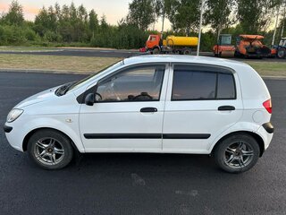 2008 Hyundai Getz I Рестайлинг, белый, 415000 рублей, вид 4